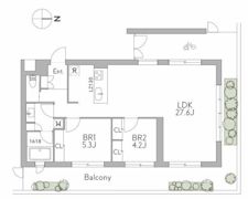 GranDuo三軒茶屋12の間取り画像