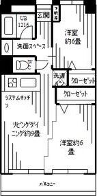 ピアチェーレ江南の間取り画像