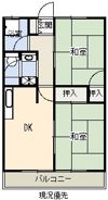 ハイツ井村の間取り画像