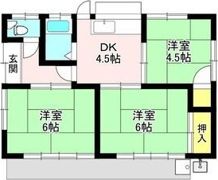 松田隆一所有貸家の間取り画像