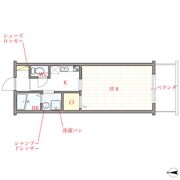 オリエンタル靱本町の間取り画像