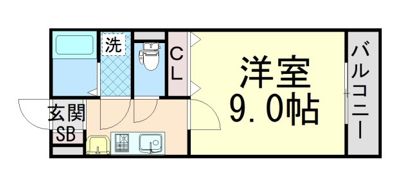 メゾンダイコー石橋の間取り画像