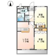 グレースマンションの間取り画像