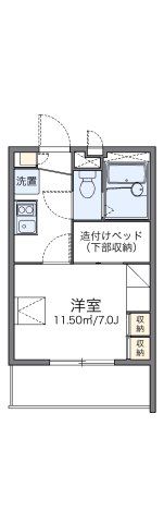 レオパレスWINの間取り画像