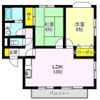 リジェールB棟の間取り画像