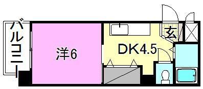 KBコート上市の間取り画像