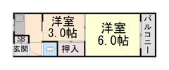 曽根ハウスの間取り画像