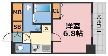 ルーエ本町の間取り画像