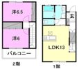 Natural Garden 南吉田の間取り画像