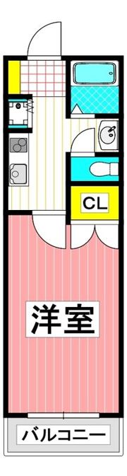 サンデンハイツⅡの間取り画像