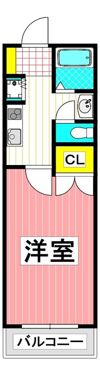 サンデンハイツⅡの間取り画像