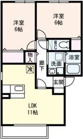 シャルマンハイツの間取り画像