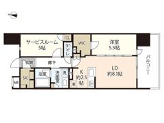 ザ・ライオンズ横川の間取り画像