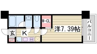 アーバングリーン神戸元町の間取り画像