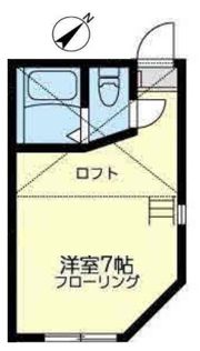 ユナイト星川パリセヴェイユの間取り画像
