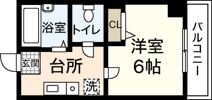 TWO ONEビルの間取り画像