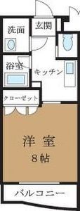 フォンテーヌマンションAの間取り画像