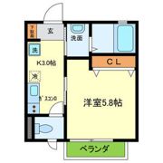シャーメゾン松屋町の間取り画像