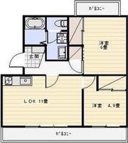 ラフォーレ向平の間取り画像