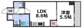 リアライズ今里南の間取り画像