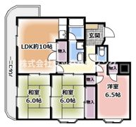 楽友コーポ3号館の間取り画像