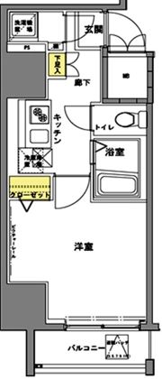 VIDA文京本郷の間取り画像