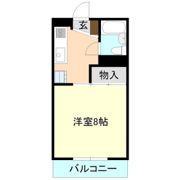 ハイツ細田の間取り画像