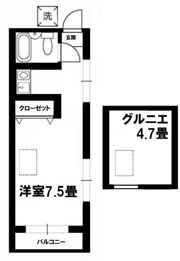 エレーネサクラの間取り画像