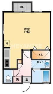 メゾンほととぎすの間取り画像