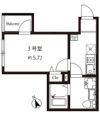 モダンアパートメント上板橋の間取り画像