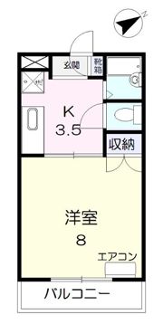メゾン大福の間取り画像