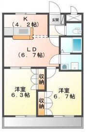 パークサイドYの間取り画像