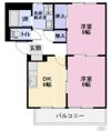 エバーグリーンハイムBの間取り画像