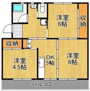 ビレッジハウス日明4号棟の間取り画像