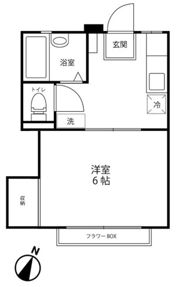 テンダーハイムの間取り画像