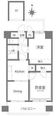 ライオンズプラザ三鷹の間取り画像