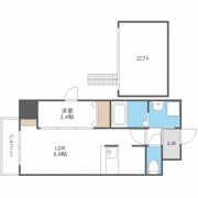 ONLYONE天六(オンリーワンテンロク)の間取り画像