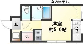 パレドゥグレース西灘の間取り画像