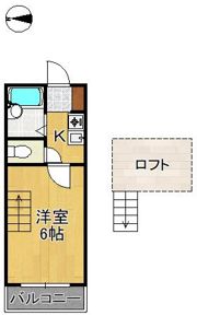 トリビュートNAOTOの間取り画像