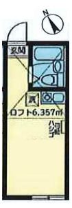 ユナイト白幡チョコミントパフェの間取り画像