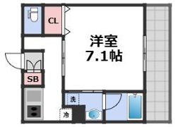 ステディ八戸の里の間取り画像