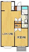 メゾン21カワナミの間取り画像