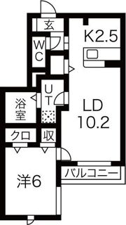 アイリッシュの間取り画像