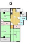 久保田コーポの間取り画像