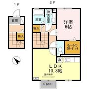 D-room下堀の間取り画像