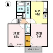 デューク富士見町 A棟の間取り画像