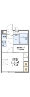 レオパレスsunflowerの間取り画像