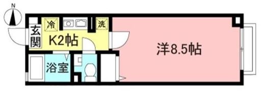 サンライズヒラノの間取り画像