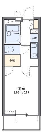 レオパレスアルタ殿町の間取り画像