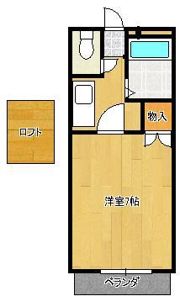 シルクハイツの間取り画像